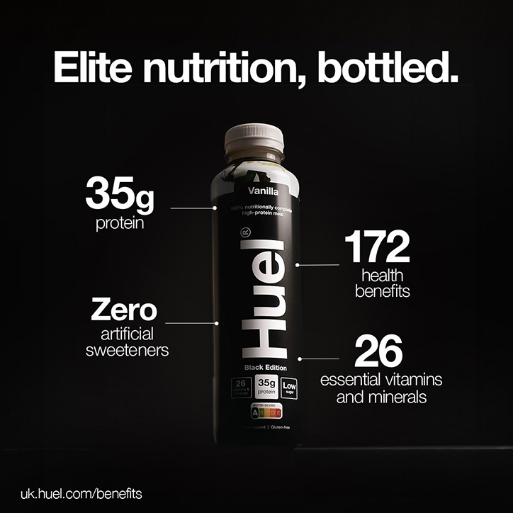 Huel Black Edition 2袋 バニラ Huel Black Edition 2袋 バニラ